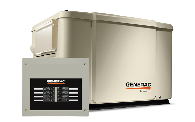 Generac Home Generator PowerPact 7kW 8TS 6998 hero